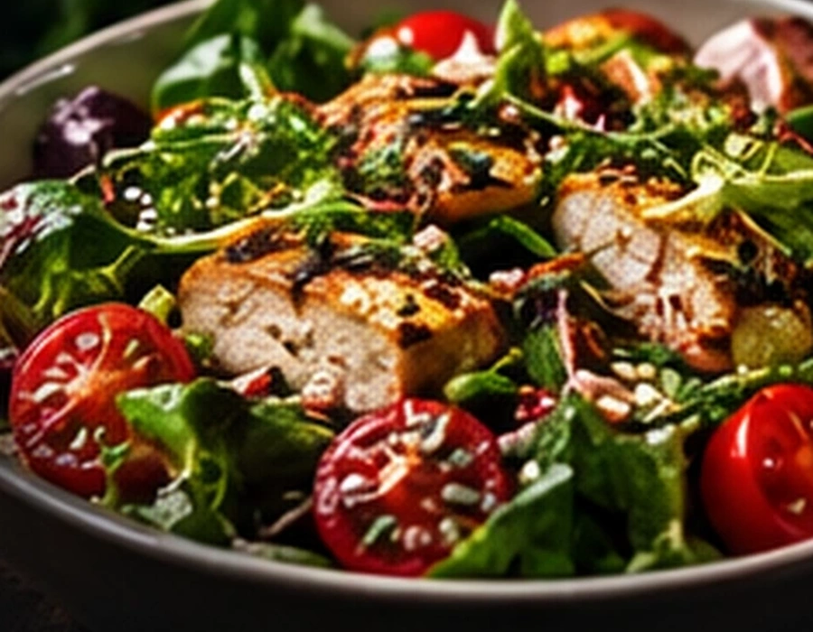 Salat, Bowls und frische Gerichte